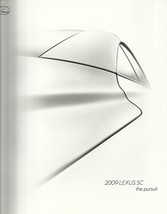 2009 Lexus SC 430 sales brochure catalog 09 US SC430 - $12.50