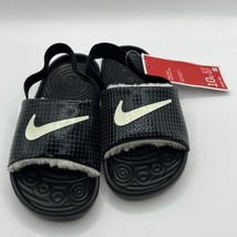 Toddler Boy’s Nike Kawa SE 2 Slide Sandals TD Black DC9321 001 Size 10c - £18.93 GBP