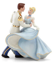 Lenox Disney Cinderella &amp; Prince Charming Figurine Wedding Cake Topper W... - $142.50