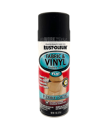 [1] Rust-Oleum Flat Black 248919 Automotive Fabric &amp; Vinyl Spray Paint, ... - $33.94 CAD