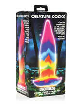 Creature Cocks Unicorn Kiss Silicone Tongue Dildo - Glow In The Dark - £42.84 GBP