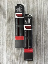 2pk elf / e.l.f. Moisturizing Lipstick Red Carpet 82640 Net Wt. 0.11 oz ... - $12.75