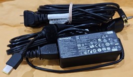 Genuine Lenovo Thinkpad Yellow Square Tip 45W 20V 2.25A Ac Adapter W/POWER Cord - £7.86 GBP