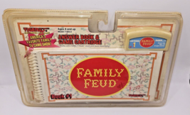 Vtg Family Feud Game Cartridge 1 Tiger Toy Game &amp; Answer Books Electronics Nos - £14.00 GBP