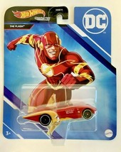 New 2022 Mattel HGY07 Hot Wheels Dc Comics The Flash Die Cast 1:64 Character Car - £9.56 GBP