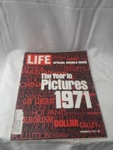 Vintage Life Magazine December 31 1971 Special Double Issue The Year In Pictures - £11.85 GBP