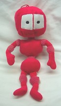Hershey&#39;s Chocolate World Red Robot Character 13&quot; Plush Stuffed Animal Toy - £12.85 GBP