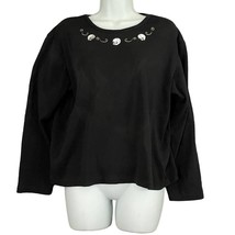 VTG Warner Bros Tweety Bird Long Sleeve T-Shirt XL Women&#39;s Embroidered 1... - $22.50