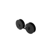 1001FN GR. 1 Group 1 Twin Spools Black Typewriter Ribbon Ink Fabric 13mm... - $18.00