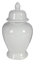 A&amp;B Home 17&quot; White Porcelain Lidded Ginger Jar - £71.66 GBP