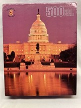 New - US Capital Jigsaw Puzzle Merrigold Press 500 Pc 14 x 18 - £6.04 GBP