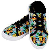 Nintendo Pokémon The Original Four Types All Over Print Boy&#39;s Shoes Multi-Color - £34.35 GBP