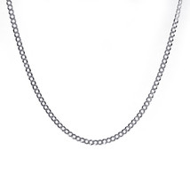 14K Yellow Gold 24&quot; Cuban Curb Diamond Cut Chain - $534.60