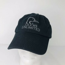 Ducks Unlimited Gray Adjustable Strap Back Baseball Hat Outdoor Cap - $13.81