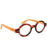 See Eyewear Reading Glasses Sidney +2.50 Round Mahogany/Orange Eyeglasse... - $349.99