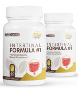 2 Pack Fórmula Intestinal #1, mejora la flora intestinal-60 Cápsulas x2 - €61,24 EUR