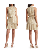 Sam Edelman Mock Neck Trapeze Dress, Yellow Multi, Size XL 16/18, NWT - €50,80 EUR