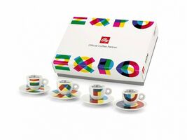 ILLY Art Collection - Expo Milan 2015 - 4 Espresso Cups Gift Set Box - €242,04 EUR