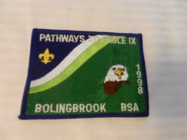1998 Pathways To Eagle IX Bolingbrook, Illinois BSA Pocket Patch - $20.00