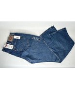 NEW Levi's 505 Straight Fit Jeans 42x32 100% Cotton Medium Blue Wash Red Tab - $37.57