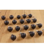 20 Drawer Knobs Pulls Handles Rustic Cast Iron Kitchen Cabinet Vintage L... - $54.86 CAD