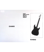 Casio PG-310 Guitar Synthesizer Owner&#39;s Manual Operating Player&#39;s Manual... - $19.74