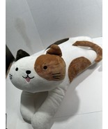 Rare Japanese  Plush Cat Doll Cute Soft Stuffed CAT Pillow  Long 26” Cal... - £30.81 GBP