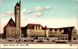 Union Station St. Louis MO Postcard PC197 - £3.85 GBP