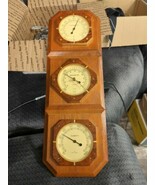 Vintage Sunbeam Barometer Humidity and Thermometer display - $187.98 MXN