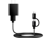Usb Wall Charger Charging Cable Cord Compatible For Ortizan Portable Spe... - $24.99