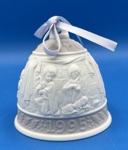 Lladro Annual Christmas Bell 1995 Porcelain Ornament (NO BOX) Pre-Owned - $13.91