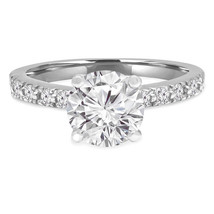 3Carat Anniversary Solitaire Artificial Diamond Engagement Ring 925 Ster... - £93.80 GBP