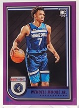 2022-23 NBA Hoops Rookies Wendell Moore Jr. #274 Purple *Buy 2 Get 1 - £0.77 GBP