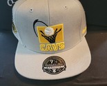 Mitchell &amp; Ness Men&#39;s Cleveland Cavaliers Hat Celebrating An Era Gray Fi... - $27.10