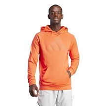 Men&#39;s adidas AEROREADY Game &amp; Go Fleece Training Hoodie Size L - £33.29 GBP