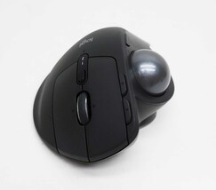 Logitech MX ERGO Wireless Trackball Mouse with Ergonomic Design - Graphite image 3