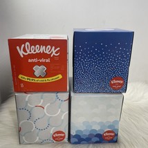 (4) Kleenex Brand 4 Boxes Anti-Viral - 55 Sheets Per Box - £7.76 GBP