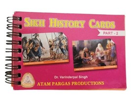 Sikh History Cards Part 2 for Kids Learn Sikhism Book Colour photos Engl... - £24.43 GBP