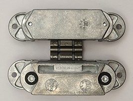 Silver Adjustable Concealed Door Hinge - Hinge Only - $18.99