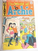 Archie Giant  Series #188 The World of Archie Fair+ 1971 Pin-Up - £7.16 GBP