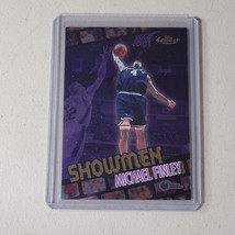 Michael Finley Card #S9 Dallas Mavericks NBA Basketball 2000-01 Finest Showmen - £3.64 GBP