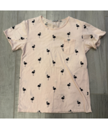 Man Brand Men&#39;s S Small Pink Flamingo Pocket Shirt Print Crew Neck T-Shi... - $336.54 MXN