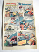 1982 Hostess Twinkies Color Ad Captain Marvel in Flea Bargaining - £6.28 GBP