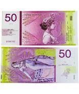 Netherlands, 50 Gulden, Private Issue Polymer, Mata Hari UNC - $5.92 CAD