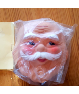 Vtg Rubber Face Santa Claus Head For Doll Making Kitsch Christmas Knee H... - £10.87 GBP