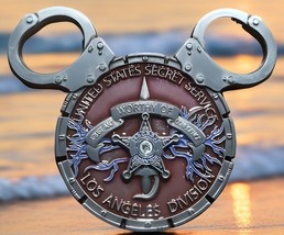Disneyland Mickey Ears Maroon Disney Challenge Coin U.S. Secret Service Office - £13.29 GBP