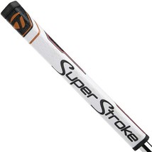 TaylorMade Superstroke GTR 1.0 Pistol Golf Grip - White/Gold - $21.95