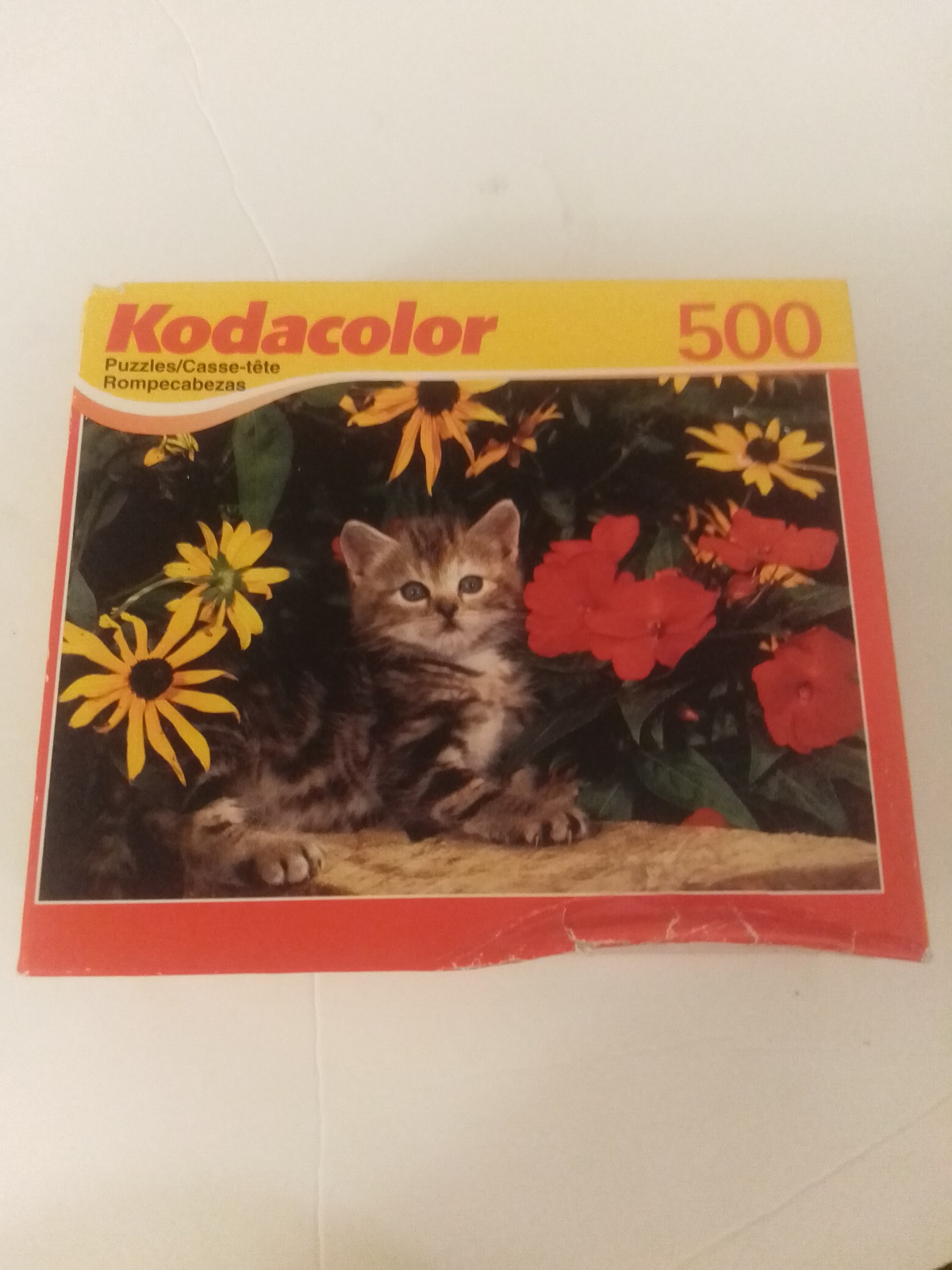 Kodacolor RoseArt Posey Prowler 500 Piece Puzzle 13" X 19" Brand New  - $29.99
