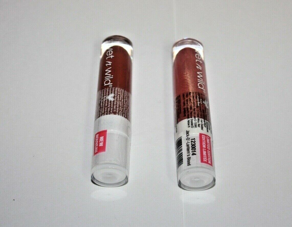 Wet n Wild Megalast Liquid Catsuit Matte Lipstick #945B + #1230014 Lot O... - $9.49