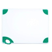 Winco CBN-1520GR, 15x20x1/2&quot; Rectangular Cutting Board with Green Rubber... - $82.99